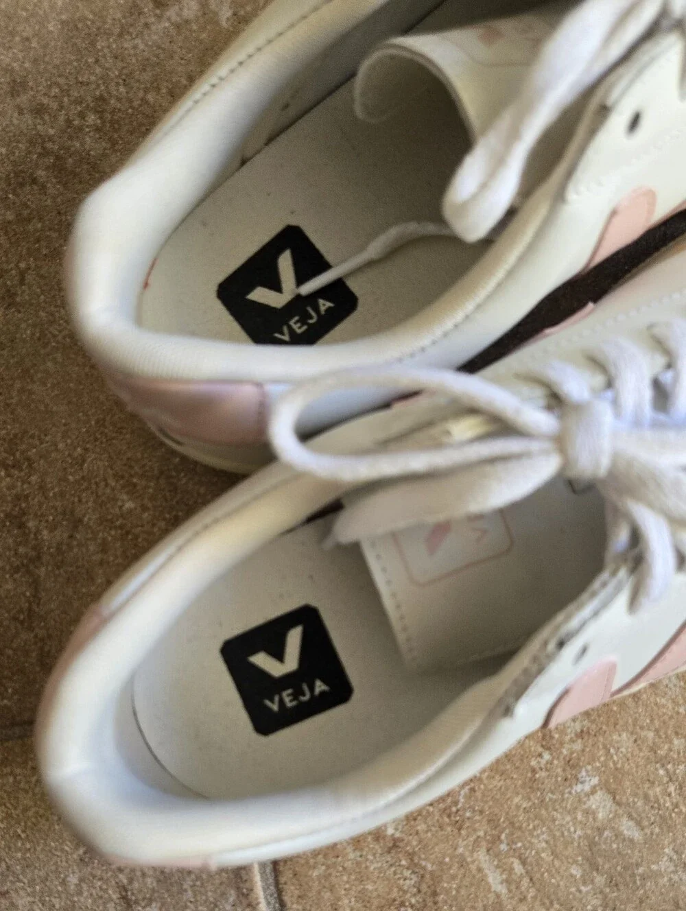 VEJA Sneaker white/petale Size 7 Women’s Shoes